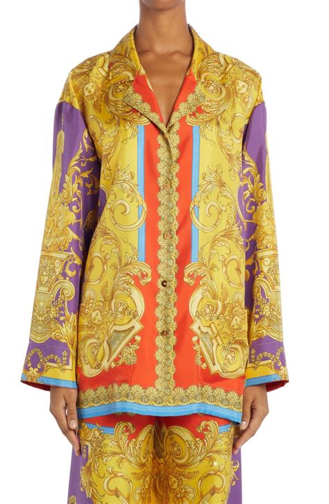 versace barocco goddess|versace barocco shirt.